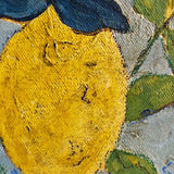 “Lemons on Grey Blue”