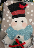 Snow People Ornaments | With My Red Bird Friend
